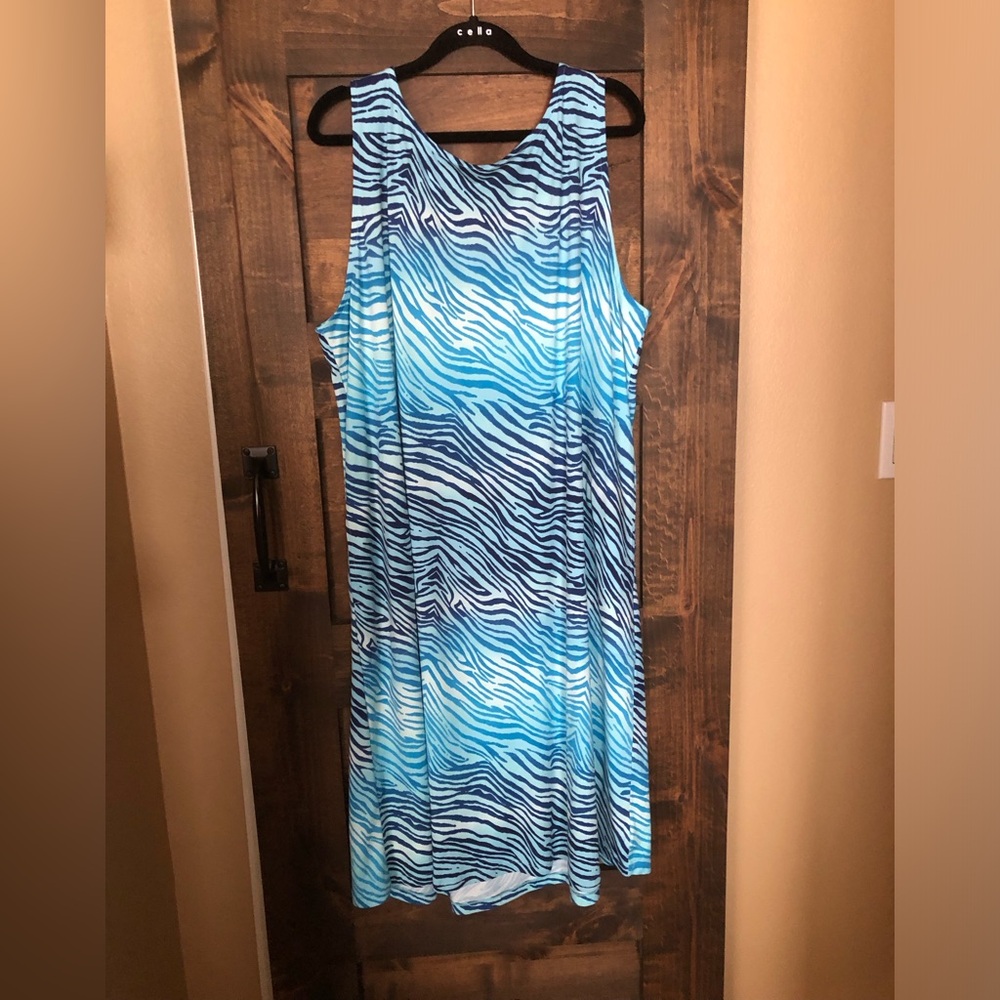 Soft knit sun dress/lounge dress/swim cover up by Comfort Code